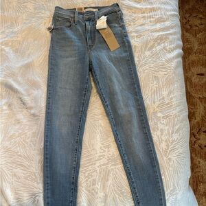Levi's Blue Skinny Jeans Classic Style